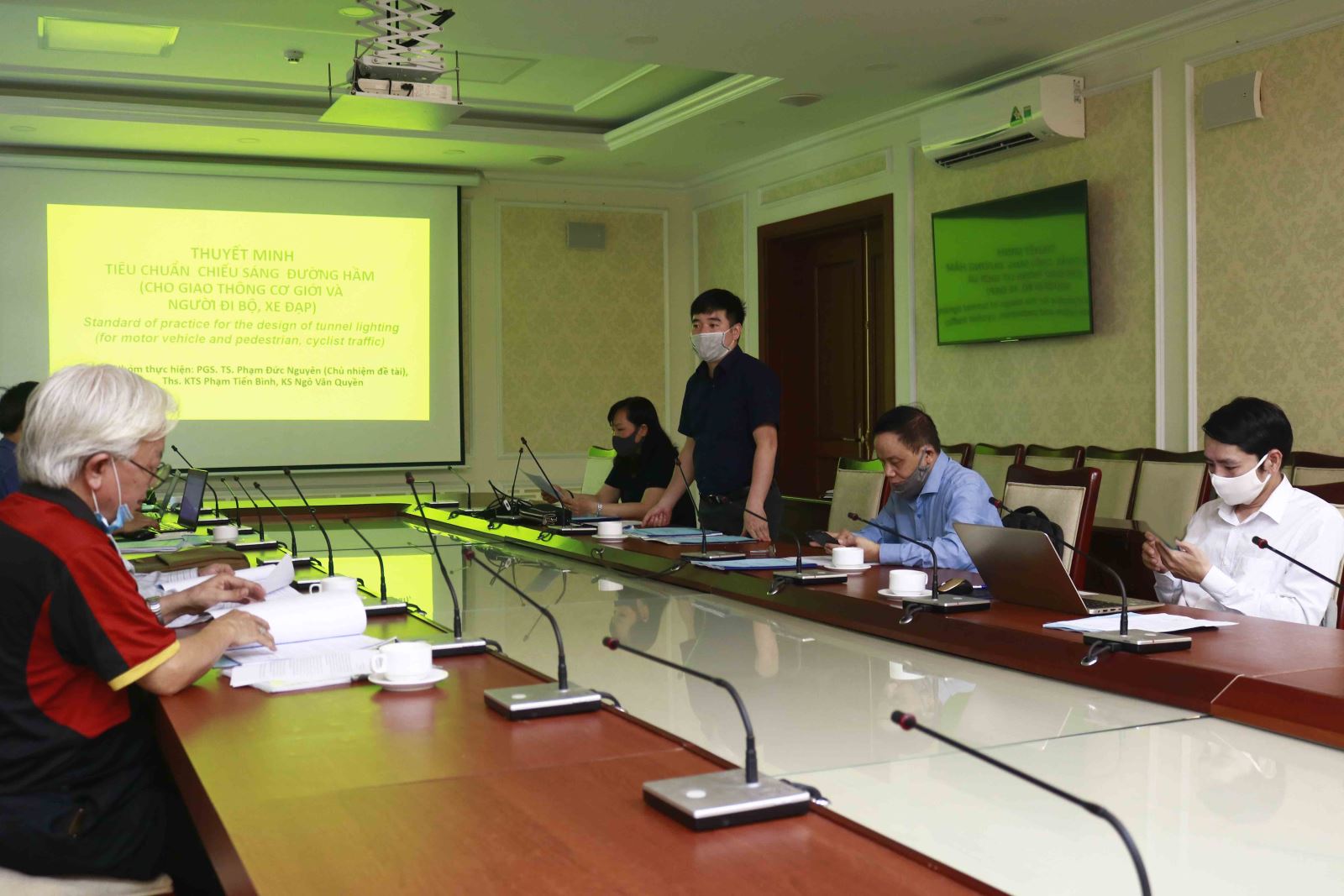 Nghiệm thu các dự thảo TCVN do Hiệp hội Môi trường xây dựng Việt Nam thực hiện